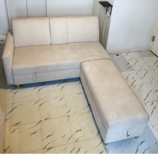 3人掛け ソファベッド リクライニング