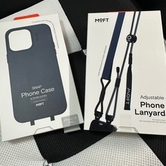 新品未使用 iPhone14pro MOFT スナップレザー ス...