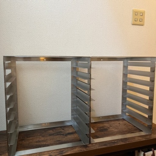 未使用品　2セット業務用 パンラック　ステンレス