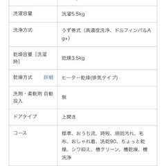 シャープ 乾燥機付き縦型洗濯機の画像