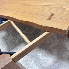 テーブル　センターテーブル　ローテーブル　大きめの画像