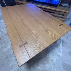 テーブル　センターテーブル　ローテーブル　大きめ
