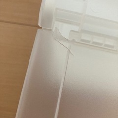 収納ケース　ニトリ　Nフラッテ　ハーフサイズの画像