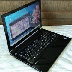【きれい】Windows11 ブルートゥース搭載 薄型 NECノートパソコン BlueLEDマウスプレゼント中 (15.6型 Broadwell デュアルコア)