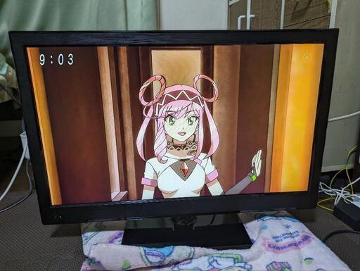 [最終値下げ！！１２日まで限定]　[中古]　24インチ液晶テレビ　無名メーカー