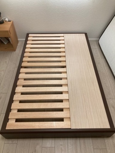 【フランスベッド製】セミダブルベッドフレーム