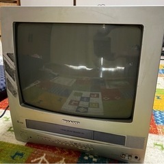 【通電確認済み】ジャンク品　ブラウン管テレビ