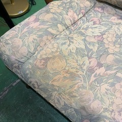 ☆レトロ☆アンティーク☆キツツキマーク　飛騨産業　3人掛けソファーの画像