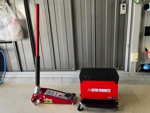 アルミジャッキ　シートクリーパーセット