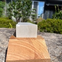 砥石 中研ぎ用台付きの画像
