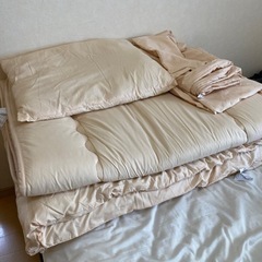 1人用布団セット(カバー付き)の画像