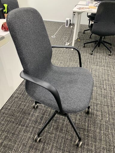 IKEA　ロングフィェル オフィスチェア アームレスト付き　5つ在庫