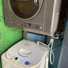 洗濯機と乾燥機の画像