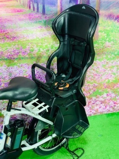 ❶5669子供乗せ電動アシスト自転車YAMAHA 20インチ良好バッテリー