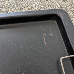 アウトドア　BBQ用鉄板　少しサビありの画像