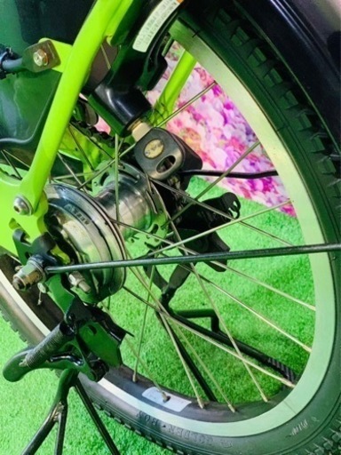 ❸5665子供乗せ電動アシスト自転車YAMAHA 20インチ良好バッテリー