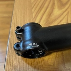 ステム　100mm ロードバイク向け　ポジション変更の画像