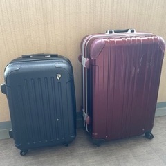 [無料]スーツケース2個セット(9/24.25に取りに来ていただける方限定)の画像
