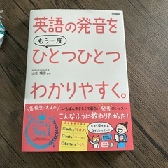 英語の発音をもう一度ひとつひとつわかりやすく。