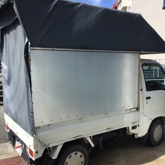 購入者が決まりました。お問い合わせありがとうございました　幌車　サンバーホロ車　現役続行の画像