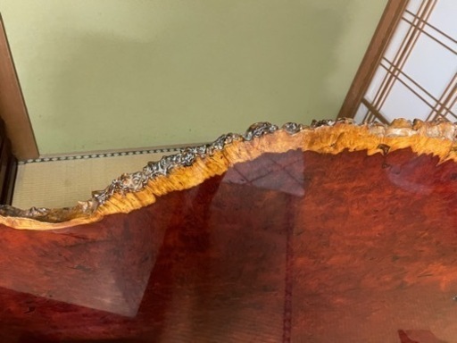 最終値下げ中  花梨(天然木)の衝立