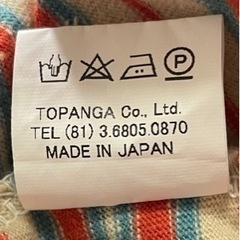 STEVENSONスティーブソン　ボーダーTシャツ　サイズMの画像