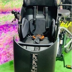 ❶5649子供乗せ電動アシスト自転車YAMAHA 20インチ良好バッテリーの画像