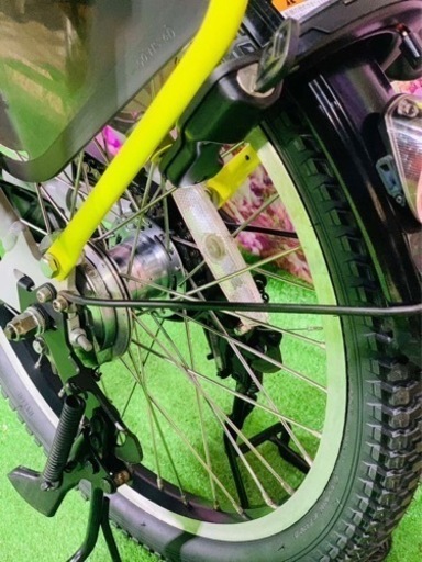 ❷5649子供乗せ電動アシスト自転車YAMAHA 20インチ良好バッテリー