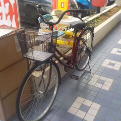 ID084786　２６インチ自転車（ギア無し）美品