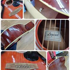J006★1弦欠品キズ有り★Legend(by Aria)★アコースティックギターの画像