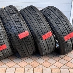 【冬用タイヤ】ホイール付きスタッドレスタイヤ4本セット送料着払い
