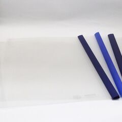 ☆クリアファイル ホルダー スライドレール式 A4 ・4セット　中古