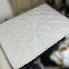 ダブルマットレス　ポケットコイルの画像
