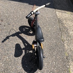 ミッキーマウスマウスのキックバイクの画像