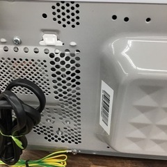 #I-84【ご来店頂ける方限定】NITORIのフラット電子レンジですの画像