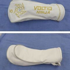 お値下げ中！ゴルフクラブ VOLTIO NINJA カタナ speedar361 フェアウェイウッド 5番 右打ち用 R-FLEX ヘッドカバー付き 西岡店の画像