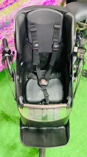 ❷5607子供乗せ電動アシスト自転車ブリヂストン20インチ良好バッテリー
