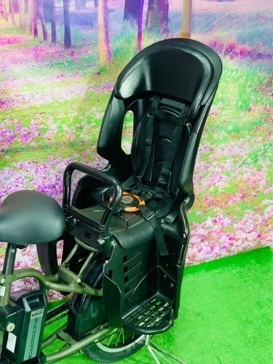 ❸5607子供乗せ電動アシスト自転車ブリヂストン20インチ良好バッテリー