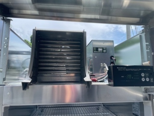 ☆中古品 ホシザキ業務用冷蔵庫 HR-75A3 3相200V 2018年 750ｘ800ｘ1900ｍｍ 縦型 2枚扉 インバーター 動