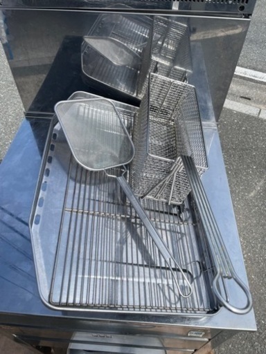 ■②中古品 タニコー LPガスフライヤー TGFL-55C 2021年 LPガス（プロパン） 55L 動作問題なし 唐揚げ 店舗 厨房