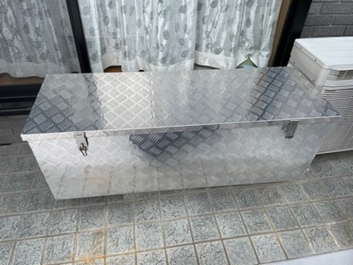 コメリ アルミ万能ボックス　１３５０×４５０×４７０ｍｍ  ボックス