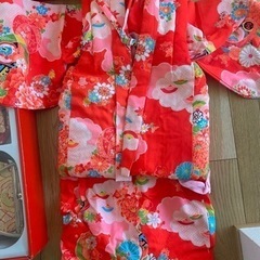 七五三 3歳　女の子　被布の画像