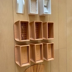 【お取引が決まりました】2×4材　ディアウォール　棚受け　棚板　セット　ツーバイ材　ラブリコ　棚　の画像