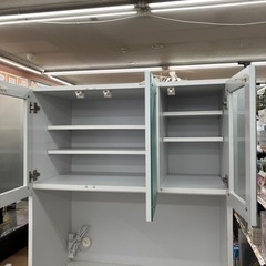 😊新生活に😊入江木工 大川家具 3面レンジボード 50の画像