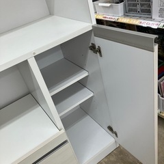 😊新生活に😊入江木工 大川家具 3面レンジボード 50の画像