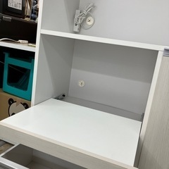 😊新生活に😊入江木工 大川家具 3面レンジボード 50の画像