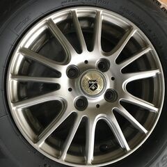 4本　スタッドレスタイヤ+ホイール　　　　1340+42-4H1...