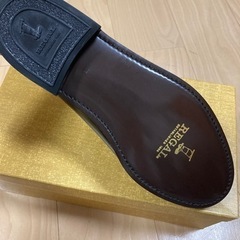 【新品未使用】REGAL 黒色 ローファー 25cmの画像