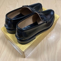 【新品未使用】REGAL 黒色 ローファー 25cmの画像