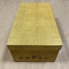 【新品未使用】REGAL 黒色 ローファー 25cmの画像